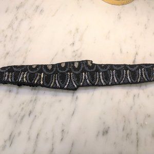 Vintage 80's Cummerbund Beaded Belt